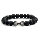 Black Bead Bracelet