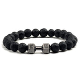 Black Bead Bracelet