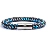 Red - Yellow Leather Bracelet