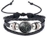 Game of Thrones House Stark Leather Bracelet