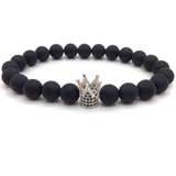 Black Bead Bracelet