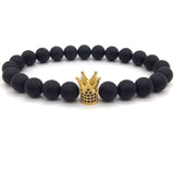 Black Bead Bracelet