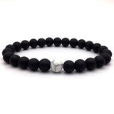 Black Bead Bracelet