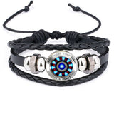 Tony Stark's Heart Leather Bracelet