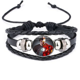 Tony Stark's Heart Leather Bracelet