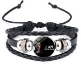 Tony Stark's Heart Leather Bracelet