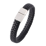 Black Leather Bracelet