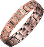 Magnetic Brown Stainless Steel Bracelet